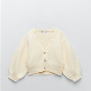 ZARA CROPPED CARDIGAN
